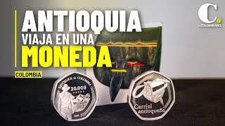 Descubre la moneda que rinde homenaje al carriel y las montañas antioqueñas [upl. by Neitsabes]