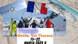 Wyjazd na narty Francja Orelle Val Thorens 1522032024 r [upl. by Dnomso]