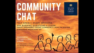 Community Chat Medicare 101 [upl. by Mont]