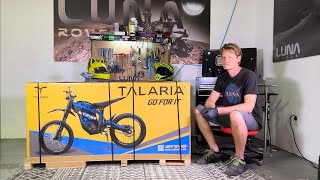 TALARIA STING R MX4 UNBOXING AND ASSEMBLY [upl. by Annoval]