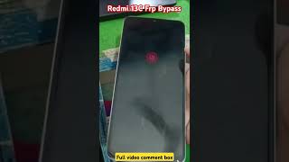 Redmi 13C Frp Bypass redmi13c5g redmifrpbypass repair shahidtech [upl. by Ruthann]