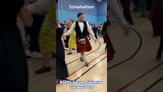 Scottish country dancing at the RSCDS AGM 2024 scottishcountrydancing scottishculture dancing [upl. by Atilek]