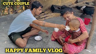 Happy Family vlog ❤️  cute couple Sehwag Riddhi [upl. by Yorztif]