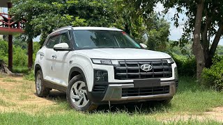 Creta Base Model E Facelift 2024  Detailed Review with On Road Price amp Driving Test Review😍 [upl. by Henarat]