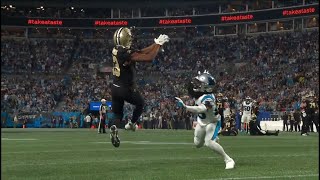 Chris Olave Michael Thomas amp Rashid Shaheed vs Donte Jackson 2023 wk 2  WR vs CB Matchup [upl. by Auohs244]