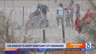 Los Angeles to cement sanctuary city status [upl. by Eniahs276]