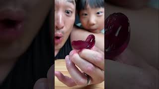 More popping grape jellies This one was coolshortsfeed shortsyoutube [upl. by Eikcid]