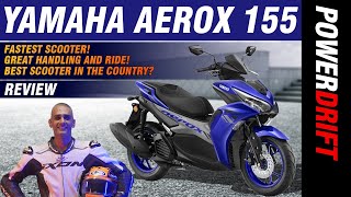 Yamaha Aerox 155  What Makes It So Good  Review  PowerDrift [upl. by Laurentia]