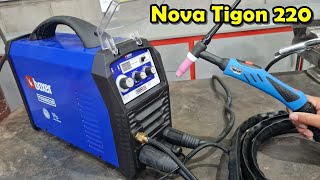 Nova Tigon 220  A Inversora Tig da Boxer Soldas  Review e Teste [upl. by Arlette665]