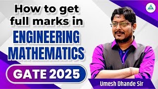 How to get full marks in Engineering Maths  GATE 2025 gate2025 iitroorkee [upl. by Gunar]