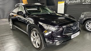 201464 Infiniti QX70 GT Premium 30D Low Miles  Melbec Black [upl. by Ttezzil]