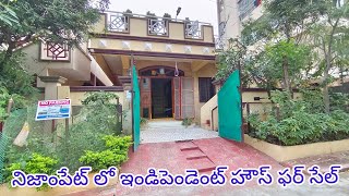 Beautiful amp spacious Independent House for sale in Nizampet HyderabadDirect owner [upl. by Artep544]