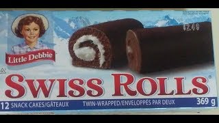 Little Debbie Swiss Rolls 2017 [upl. by Ikairik192]