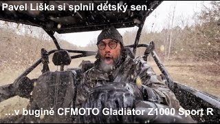 Pavel Liška a CFMOTO Gladiator Z1000 Sport R👌 Aneb jak se plní dětské sny ve stylové bugině 🤩 [upl. by Ankeny]