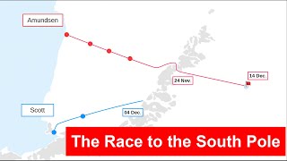 The race to the South Pole 1911 Amundsen and Scott [upl. by Hujsak924]