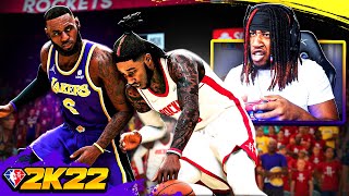 THE YOUNG GOAT VS THE OLD GOAT IN THE PLAYOFFS NBA 2K22 MyCAREER 78  StaxMontana [upl. by Bernice965]