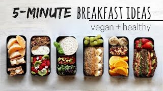 QUICK VEGAN BREAKFAST IDEAS » bento box style [upl. by Behka]