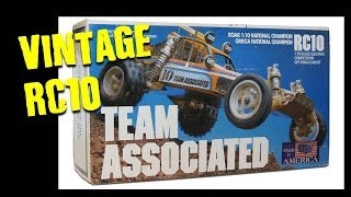 Vintage RC Car RC10 Gold Pan 20 Year Unboxing amp Restoration [upl. by Winter]