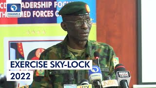 Full Speech CDS General Lucky Irabor Launches Exercise Skylock 2022 [upl. by Samella450]