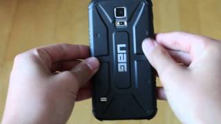 Galaxy S5 UAG Case Review [upl. by Ynomrah]