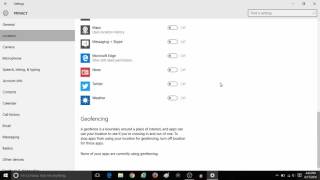 How to Turn Location Services On or Off in Windows 10 [upl. by Inalaek]