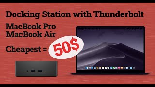 The cheapest Docking Station for Apple MacBook Pro and Air with M1 and M2  only 50 [upl. by Adnovay63]