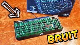 CE CLAVIER MÉCANIQUE VERT À 44 € FAIT UN BRUIT DE MALADE  Unboxing amp Test [upl. by Mildrid49]