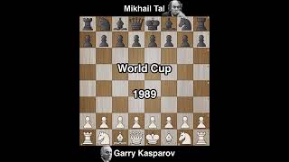 Whats So Interesting About Garry Kasparov vs Mikhail Tal  World Cup 1989 [upl. by Nyloj]