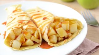 Receta de panqueques de manzana  Alicante Sabores Naturales [upl. by Petracca]