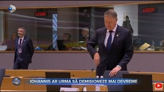 Stirile Kanal D  Iohannis ar urma sa demisioneze mai devreme  Editie de dimineata [upl. by Inalawi]