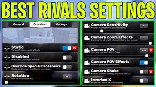 BEST CROSSHAIR SETTINGS IN RIVALS ROBLOX [upl. by Madra]