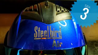 Steelbird Air SBA3 Helmet Unboxing [upl. by Welcher449]