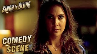 Lara Dutta Sleepwalking Scene  Comedy Scene  Singh Is Bliing  Akshay Kumar Amy Jackson  HD [upl. by Dhruv167]