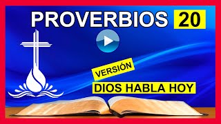 ✅ PROVERBIOS 20 ✅ BIBLIA DIOS HABLA HOY ✅ BIBLIA EN AUDIO ✅ BIBLIA HABLADA ✅ LIBRO DE PROVERBIOS [upl. by Ninaj]