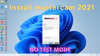 Install mastercam 2021 [upl. by Hands571]