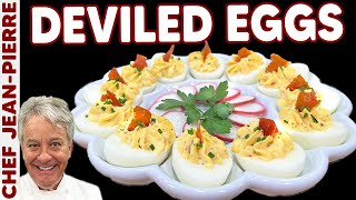 The Ultimate Deviled Eggs Guide  Chef JeanPierre [upl. by Yanarp]