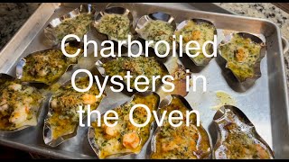 Charbroiled Oysters in the Oven oysters oven cooking horsdoeuvre appetizers [upl. by Kylie518]