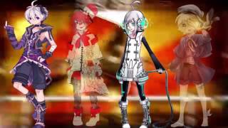 Senbonzakura Vocaloid Cover  Fukase Oliver Piko VFlower [upl. by Terrej]