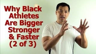 2 of 3 Why Black Athletes Are Bigger Stronger And Faster  By Tai Zen [upl. by Aital]