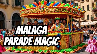 Malaga Carnival 2024 Parade Is Absolutely Insane [upl. by Baerl957]