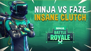 Ninja vs FaZe Game 2 Insane Clutch  Fortnite Tournament Gameplay [upl. by Aseuqram]