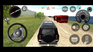 4×4 BLack Range Rover Car 🖤 Indian Car simulator game 3Doffroad fun automobile [upl. by Ltney]