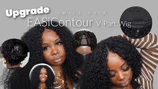 ♡ Beginner Must Have New UPDATED EasiContour VPart Wig Ft UNice Hair [upl. by Specht68]