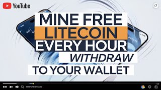 Free Litecoin Miner  Earn Free LTC From This Site Withdraw To Your Wallet [upl. by Anelim658]