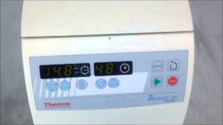 Thermo MicroCL 21 Microcentrifuge [upl. by Daisie]