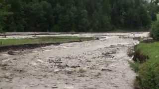 Hochwasser Berner Oberland 2272014 [upl. by Odicalp806]