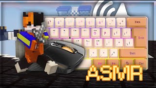 Bedwars ASMR Keyboard amp Mouse Sounds Hypixel Bedwars [upl. by Anailuig300]