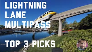 Lightning Lane Multipass My top 3 picks for each park at Walt Disney World [upl. by Erik824]