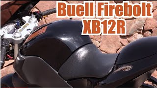 Second hand test Buell Firebolt XB12R amp Shark Evo helmet review [upl. by Qidas]