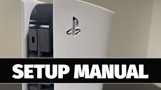 How to Set Up PlayStation 5 for absolute beginners  PS5 Setup Manual [upl. by Akinuahs]